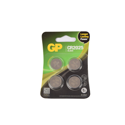 Set van 5 Pakketten CR2025 3V Knoopcelbatterijen - 20 Stuks in Totaal - Lithium Technologie