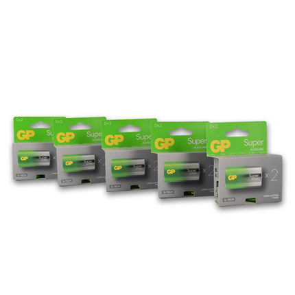 5 sets x 2 stuks  | Alkali -Manganese | Batterijen | alkaline batterijen | 1.5V 