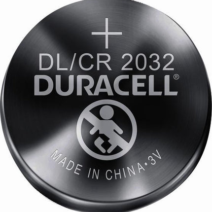 Batterij CR 2032 voor je auto of horloge 3V DL / CR / BR / 2032 - 4 stuks