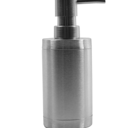  Toiletborstel RVS met Zeepdispenser - Wcborstel Rvs - RVS Toiletborstel in houder - Toiletborstelhouder - Wc borstel