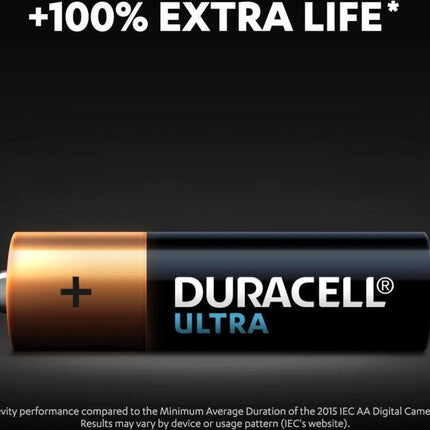BATTERIJ UPOWER AA/LR6 - 4 stuks - 100% Extra life