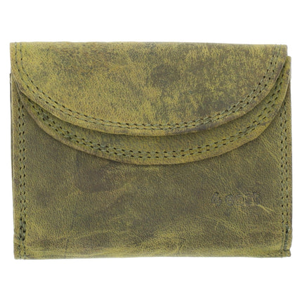Kleine Portemonnee met RFID Bescherming | Leren Mini Portemonnee met Kaarthouder & Muntvak  10.5x8.5cm | Ideaal Kerstcadeau voor Alles