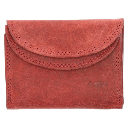 Kleine Portemonnee | RFID Bescherming | Leren Mini Portemonnee met Kaarthouder, Briefgeld & Muntvak | 10.5x8.5cm | Ideaal Rode Kerstcadeau voor Alles 