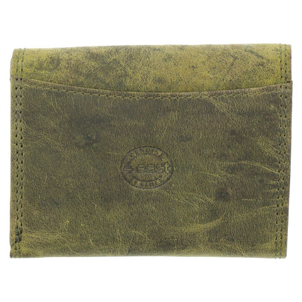 Kleine Portemonnee met RFID Bescherming | Leren Mini Portemonnee met Kaarthouder & Muntvak  10.5x8.5cm | Ideaal Kerstcadeau voor Alles