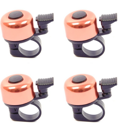 Stoere Fietsbel - Mini Fietsbel 40 mm Roze – Universele Fietsbel voor Kinderfiets, & Stadsfiets –  Luide Bel – Lichtgewicht Fietsaccessoires