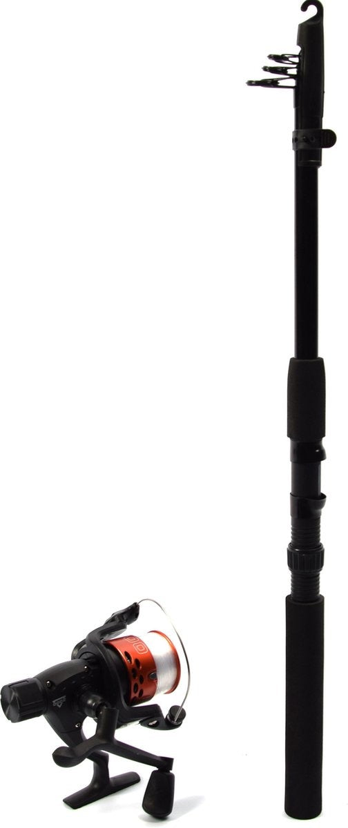 Telescoophengel van 2.1 meter 7 Inch met middellichte actie. Vishengel Compact en lichtgewicht