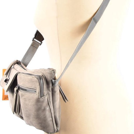 Bicky Bernard Heuptas – Unisex Fanny Pack – Crossbody Heuptas Dames & Heren – Festival Buiktasje Reizen Wandelen