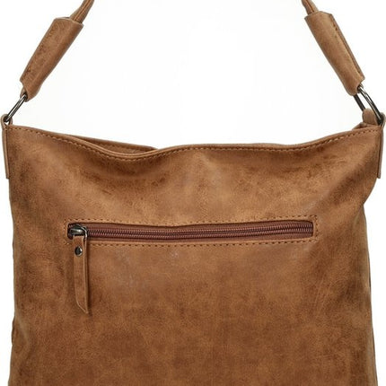 Bicky bernard -Schoudertas - Handtas Tizni - modern tas -cognac/camel