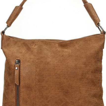 Bicky bernard -Schoudertas - Handtas Tizni - modern tas -cognac/camel