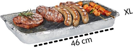 3 Stuks |Instant Picnic wegwerp BBQ| voor 12 personen | Wegwerp - Buiten barbecue - Tafel - Rooster - Balkon - Picknick - Barbecue accessoires |wegwerpbarbecue |Grill - Barbecue kopen - Barbecuen - Barbecue saus-1200g 