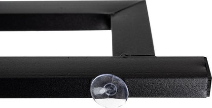 Afdruiprek droger Zwart voor bestek boven de gootsteen 65 cm x 29 cm x 52 cm