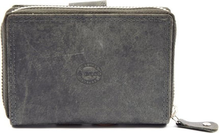 Portemonnee - portemonnee dames - portemonnee heren - portemonnee pasjes - Portemonnee creditcard - Portemonnee met creditcardhouder - creditcard portemonnee - Lederen portemonnee - Creditcardhouder - Grijs - RFID Protected Anti skim - 4E-401