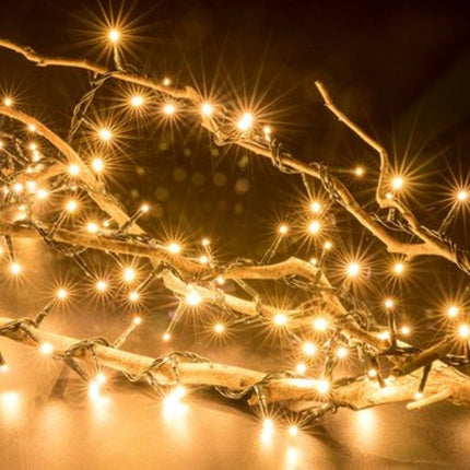 Kerstboomverlichting Micro Cluster - 3 m - 384 LED's - EXTRA WARM WIT