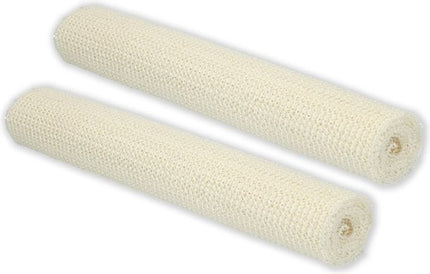 2x Non Slip Gripmat – Wit – 30x150cm | Niet Klevende Antislipmat Gaas Patroon voor Bureaus en Keukenlades
