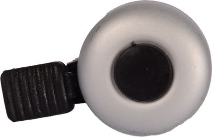 Fietsbel Aluminium Grijs – Ø55 mm – Universele Fietsbel voor Racefiets, Kinderfiets & Stadsfiets – Helder Geluid – Beste Fietsaccessoire