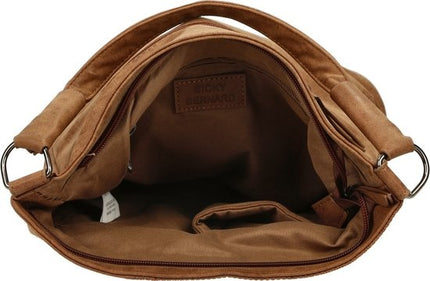Bicky bernard -Schoudertas - Handtas Tizni - modern tas -cognac/camel