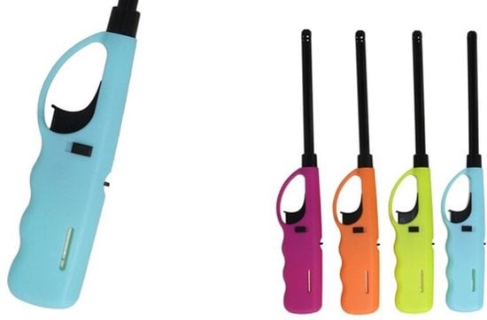 4x Keuken aansteker assorti kleuren handig setje
