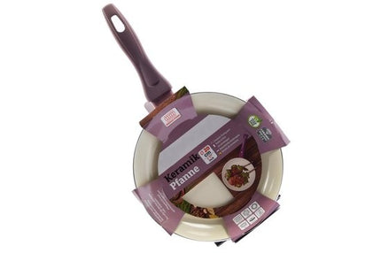 Koekenpan - Ø 20 cm - Luxe koekenpan van 20cm Anti-aanbaklaag - lavendel paars