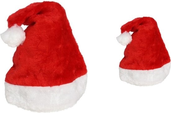 3 Stuks Kerstmuts |Merry Christmas |100% Polyester luxe kerstmuts voor kinderen | Kerstmutsen