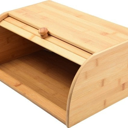 Bamboe Broodtrommel  Met Rolluik - Broodtrommel Goedkoop Online - Broodtrommel blokker 40 CM
