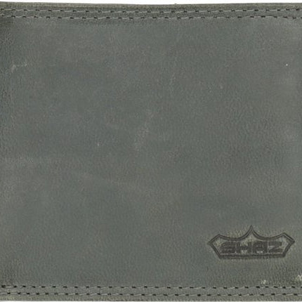 Leren Portemonnee Unisex Olijfgroen - Compact, Duurzaam en Functioneel - 11cm x 9cm x 2cm - Veelzijdige Opbergruimte