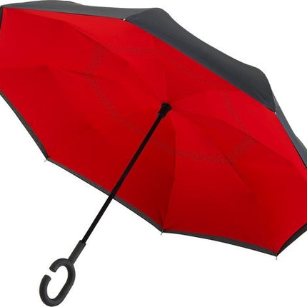 Paraplu - Inside Out Paraplu - Windproof - Ø 107 cm - Rood