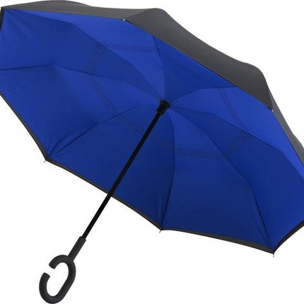 Inside Out Paraplu 105cm – Opvouwbare Winddichte Handmatige Paraplu met Dubbel Doek voor Dames en Heren – Lichtgewicht Paraplu Zonder Druppels
