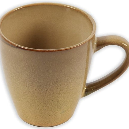 Set van 6 koffiekopjes -Assorti kleuren - Mokken aardwerk kopjes 320ml