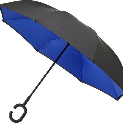 Inside Out Paraplu 105cm – Opvouwbare Winddichte Handmatige Paraplu met Dubbel Doek voor Dames en Heren – Lichtgewicht Paraplu Zonder Druppels