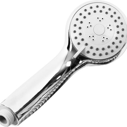 Douchekop Incl. Slang 1.5 Meter - 3 standen - 1/2'' - Douche Kop- Handdouche 1st. ø 8cm chroom - Douche set met Douchekop, wandhouder en slang met 3 sproeistand - Douche kop met slang set - Douchekoppen - Douchekop Roestvrij - 3 Functies - 150 cm