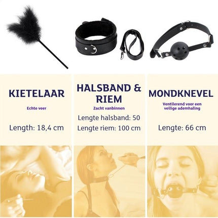 BDSM Bondage Set - Seksspeeltjes voor koppels - Sex toys voor mannen en vrouwen - Valentijnsdag Cadeau