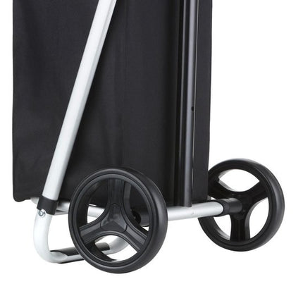 Shopping Cruiser Stable light Boodschapptrolley - Stabiele boodschappenwagen - 35 liter - Zwart