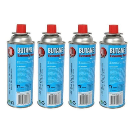 Gasfles butaangasbus met een inhoud van 227 gram - 4 stuks in de verpakking