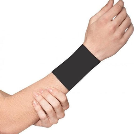 2X Polssteun met koper ondersteuning - Compressie pols sleeve-koper geïnfundeerde polssteun voor mannen en vrouwen -circulatie en herstel verbeteren (1 paar) - Maat L - Size L