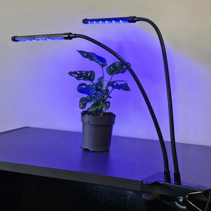 Kweeklampen voor Planten met USB oplader/adapter 3.0 - Groeilamp - LED Full Spectrum - 40 Watt - Automatische Timer 3-9-12 uur - 3 stuks LED
