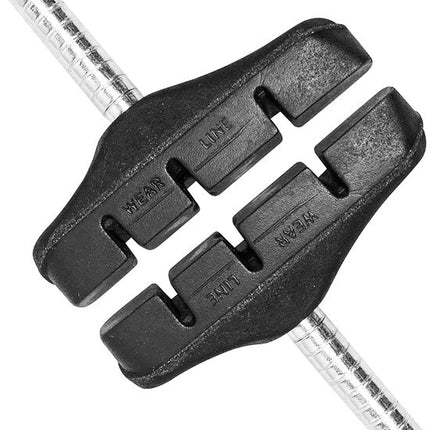 Remblokken fiets cantilever 60mm - zwart met stift