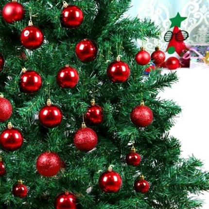 Kerstballen rond 94 stuks | Kerstbal in verschillende maten.