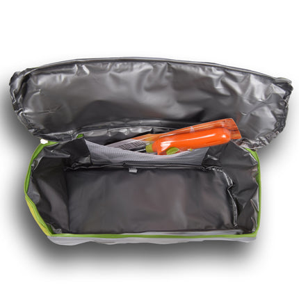 Picknick tas | Picknick rugzak | groen | met ritssluiting  | Strandtas | picknickmand |20 liter | Picknickset  | isolatietas | 30 Liter | met handvetten 50cm