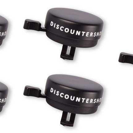 Fietsbel Zwart Staal 5.5 cm – Universele Fietsbel voor Racefiets, MTB, Stadsfiets & Kinderfiets | Beste Goedkope Fietsbel | Fietsaccessoires Aluminium