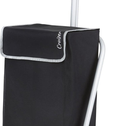 Shopping Cruiser Stable light Boodschapptrolley - Stabiele boodschappenwagen - 35 liter - Zwart