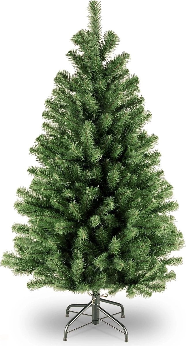 Kerstboom zilverspar 150cm - Zilverspar Kunstkerstboom - 150 cm - 440 toppen