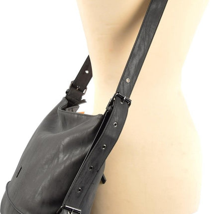 Schoudertas - Crossbodytas - tassen - tassen dames - tassen kopen - tassen hengsel - tassen Zwart - Dames tas - handtas - handtassen - handtas dames - handtassen dames - handtas Zwart- WDL-3183