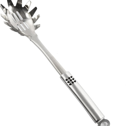 Kookgerei set - Set Keukengerei - spaghettivork - Opscheplepel - Kaasrasp - Schuimspaan - barkspaan- Pastatang - RVS Kookgerei set