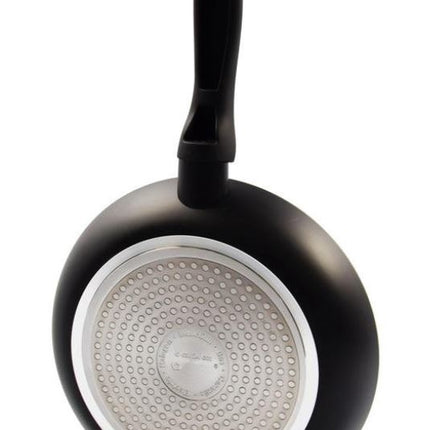 2-delige Tefal Pannenset Keramisch | Zwarte Inductiepannen | Koekenpannen 24 & 28 cm 