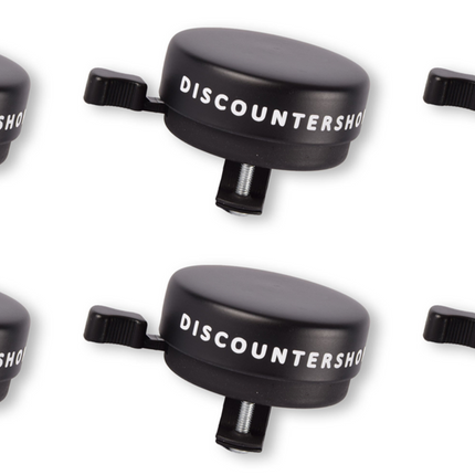 Fietsbel Zwart Staal 5.5 cm – Universele Fietsbel voor Racefiets, MTB, Stadsfiets & Kinderfiets | Beste Goedkope Fietsbel | Fietsaccessoires Aluminium