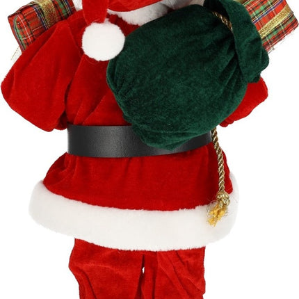 Kerstman Pop Rood - Kerstman met Muts - Perfecte Kerstversiering voor Kerst 2024.