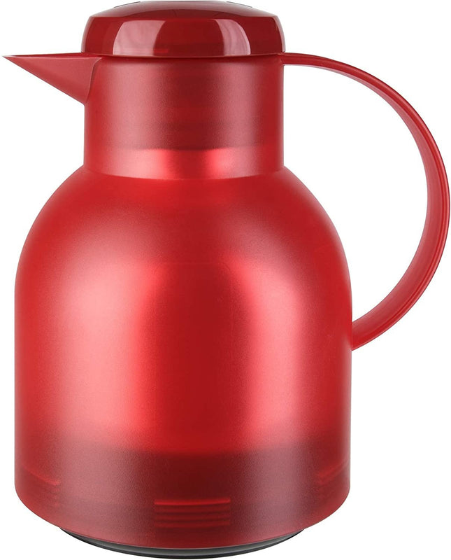 Rode Isoleerkan (1L) | Koffie & Thee Warm  
