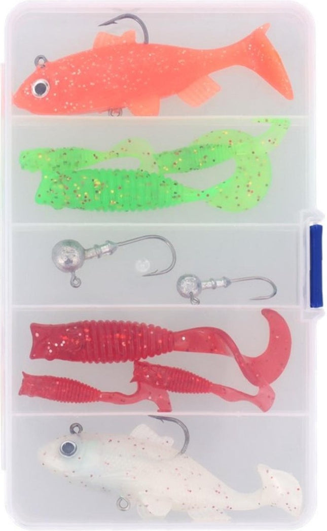 Kunstaas Set Met Box |Zacht Ass | 10 Stuks |Verjaardagcadeau