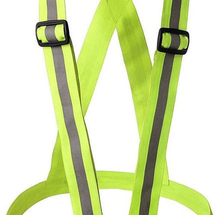 Unisex Veiligheid Hoge Zichtbaarheid reflectie - Unisex Veiligheid Hoge Zichtbaarheid reflectie vest Outdoor Running Fietsen Harnas Vest Reflecterende Riem Veiligheid Jas