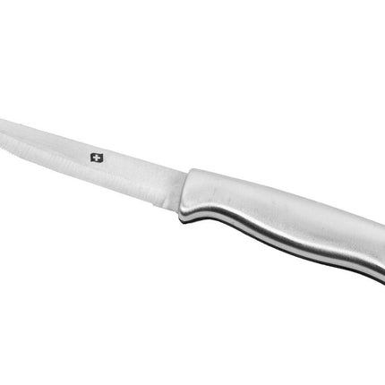 Messen 9 stuks RVS - Koksmes - Broodmes - vleesmes - Santoku mes - steakmes 4x - Hakmes